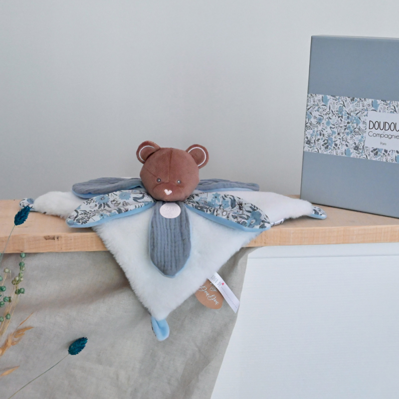  - bohaime - comforter bear brown blue white 27 cm 